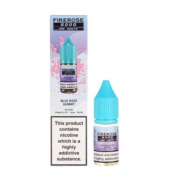 Firerose 5000 - Blue Razz Gummy - Nic Salt