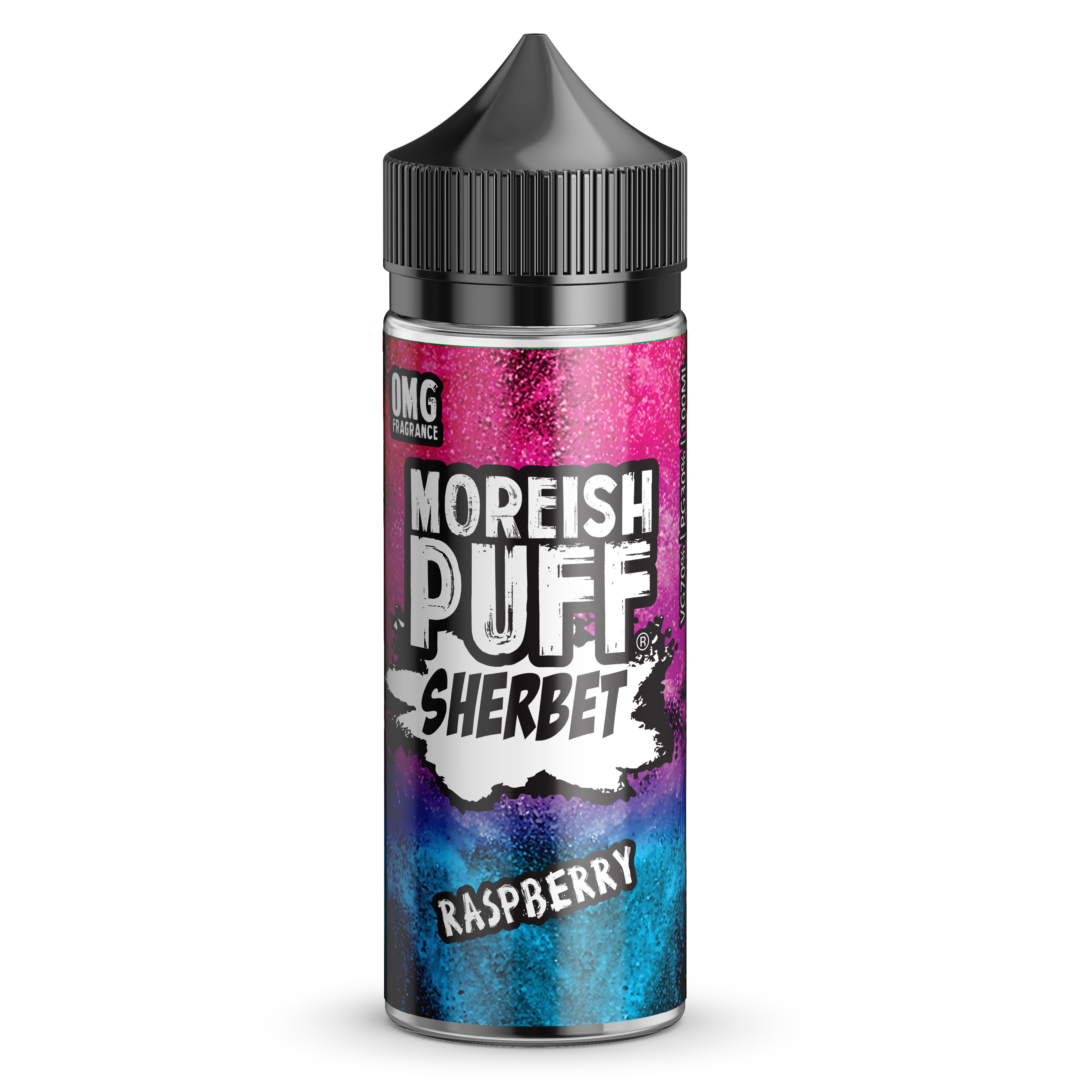 Moreish Puff - Raspberry Sherbet - 100ml